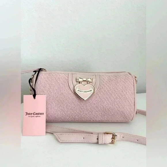 Juicy Couture Handbags - Juicy Couture Pink Clay Precious Moments Roll Bag